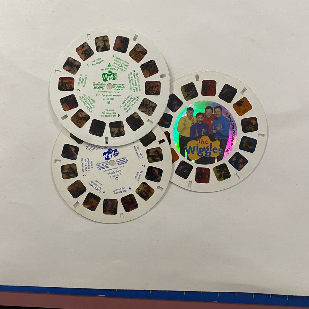 The Wiggles View-Master Reel Slides